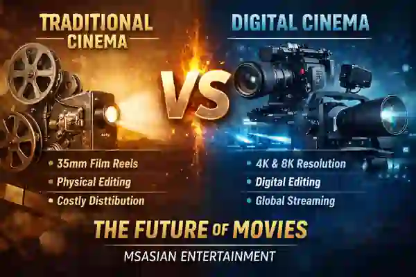 Traditional Cinema vs Digital Cinema
